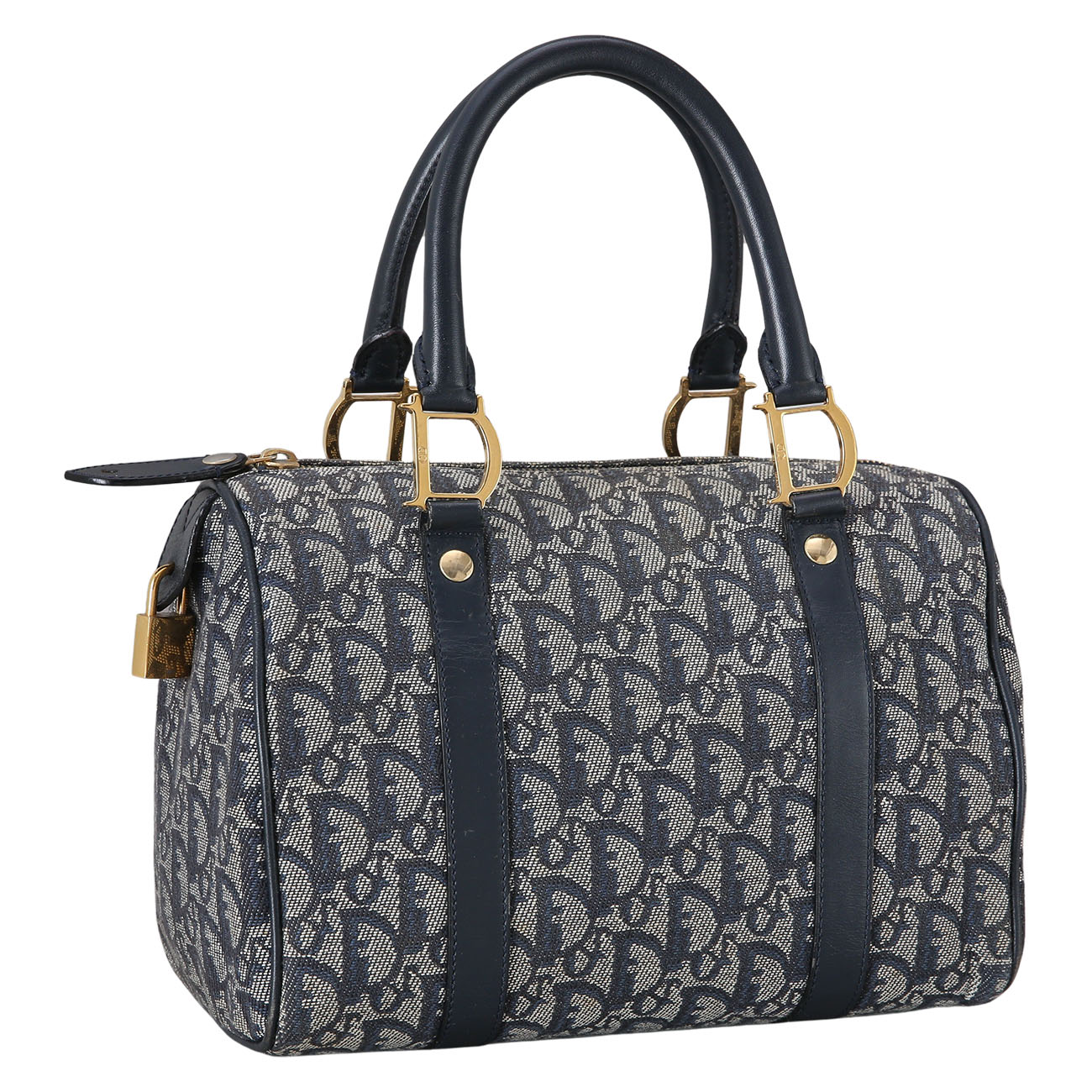 CHRISTIAN DIOR(USED)크리스찬디올 오블리크 보스턴백